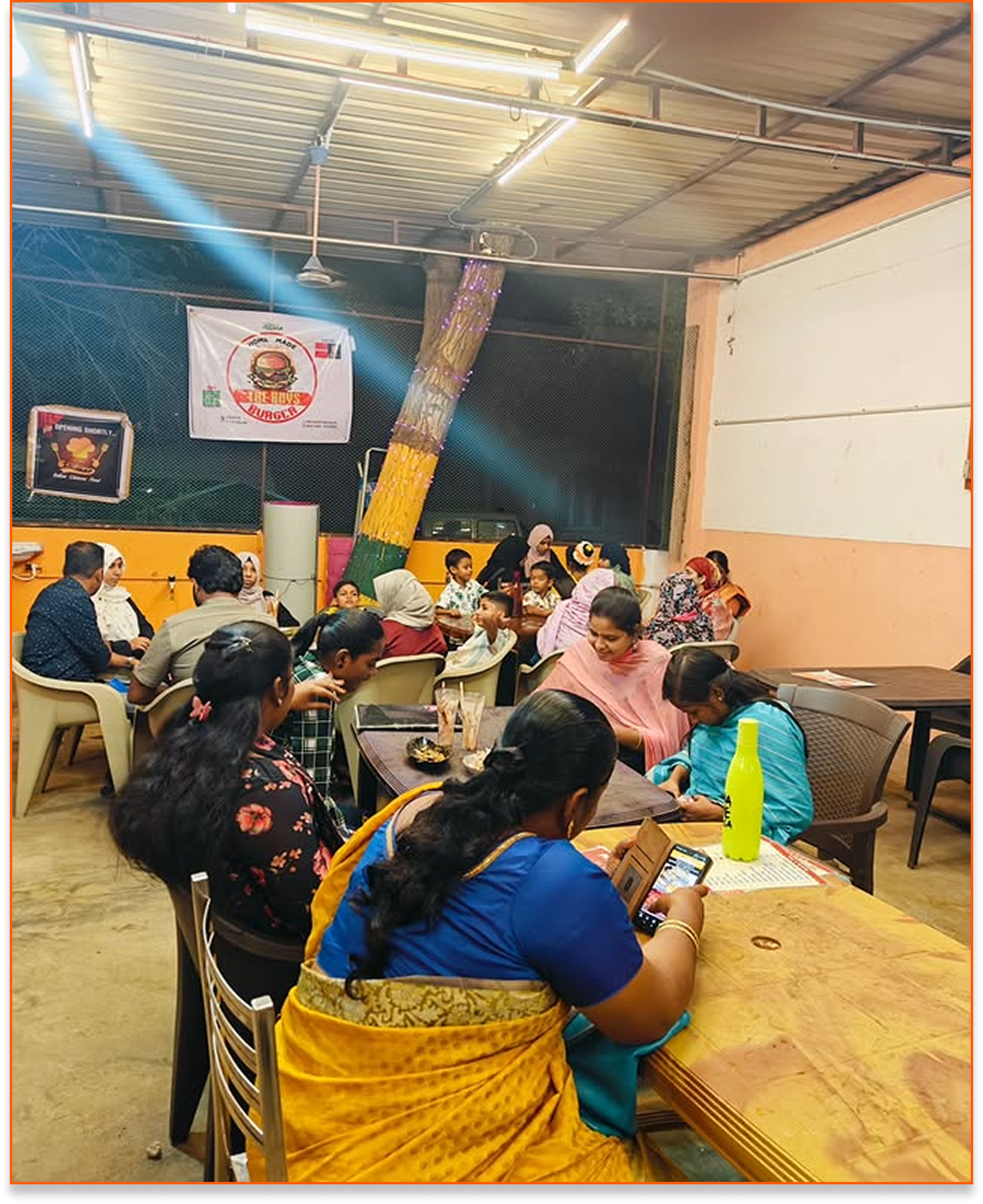 Burger shops Trichy